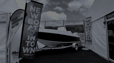 UX Marine celebrates the launch of the UX Spin at the Boatica boat show